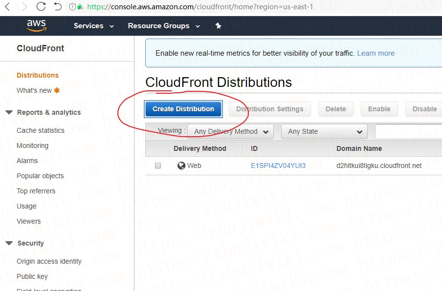 AWS CloudFront（AWS CDN）设置、使用教程；为 WordPress 加速