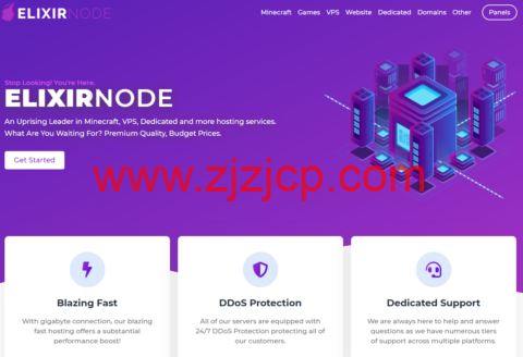 elixirnode：1 核/1G 内存/25G 硬盘/500Mbps 不限流量，$2.00/月起，可选美国/加拿大机房