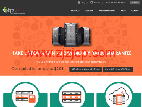 VIRPUS：全新升级 KVM 架构，全场 VPS 五折，洛杉矶 VPS 年付 12.5 美元起
