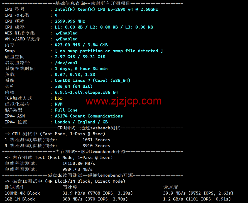 LisaHost(丽萨主机)：英国双 ISP 住宅原生 IP VPS，61 元/月起，双 isp 家宽住宅原生 IP，简单测评